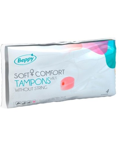BEPPY TAMPONES LUBRICADOS 4 UDS BEPPY TAMPONES LUBRICADOS 4 UDS