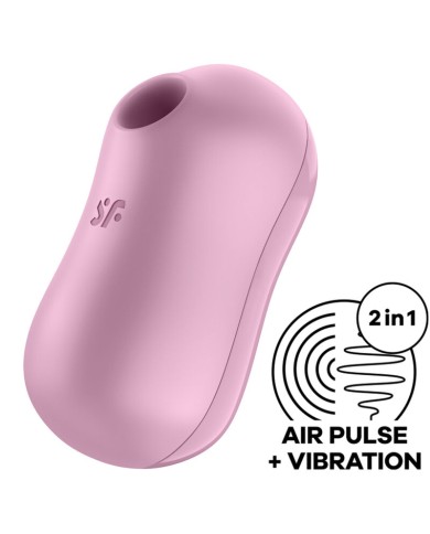 SATISFYER COTTON CANDY ESTIMULADOR Y VIBRADOR LILA SATISFYER COTTON CANDY ESTIMULADOR Y VIBRADOR LILA