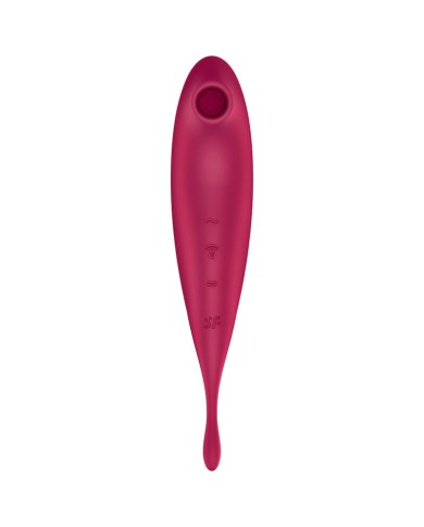 SATISFYER TWIRLING PRO ESTIMULADOR Y VIBRADOR APP VERDE SATISFYER TWIRLING PRO ESTIMULADOR Y VIBRADOR APP VERDE