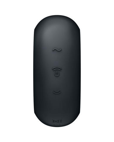 SATISFYER PRO TO GO 3 ESTIMULADOR Y VIBRADOR DOBLE NEGRO