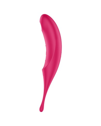 SATISFYER TWIRLING PRO ESTIMULADOR Y VIBRADOR ROJO SATISFYER TWIRLING PRO ESTIMULADOR Y VIBRADOR ROJO