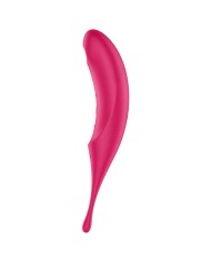 SATISFYER TWIRLING PRO ESTIMULADOR Y VIBRADOR ROJO