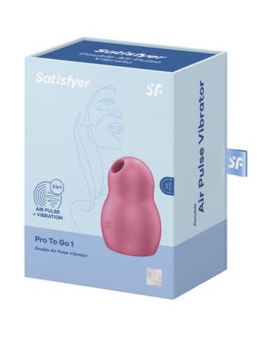 SATISFYER PRO TO GO 1 ESTIMULADOR Y VIBRADOR DOBLE VERDE SATISFYER PRO TO GO 1 ESTIMULADOR Y VIBRADOR DOBLE VERDE