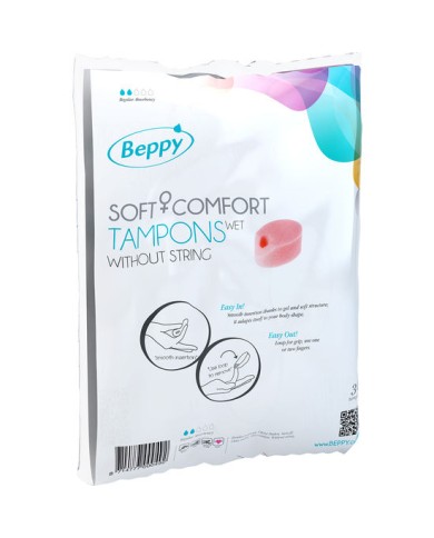 BEPPY TAMPONES LUBRICADOS 30 UDS BEPPY TAMPONES LUBRICADOS 30 UDS