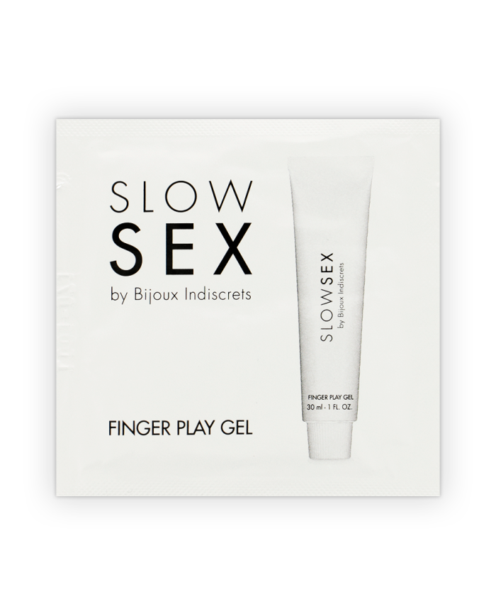 BIJOUX SLOW SEX GEL DE MASAJE CON DEDOS FINGER PLAY MONODOSIS