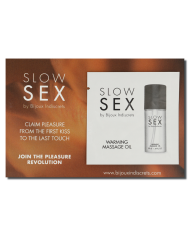 BIJOUX SLOW SEX ACEITE MASAJE EFECTO CALOR 2 ML