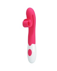 ROMANCE VIBRADOR Y ESTIMULADOR 30 VELOCIDADES ROSA