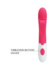 ROMANCE VIBRADOR Y ESTIMULADOR 30 VELOCIDADES ROSA