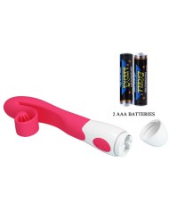 ROMANCE VIBRADOR Y ESTIMULADOR 30 VELOCIDADES ROSA