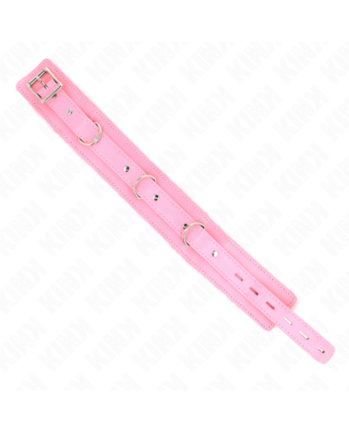 KINK COLLAR CON CORREA 65 CM CON RESTRICCIONES ROSA AJUSTABLE 36 42 CM X 55 CM