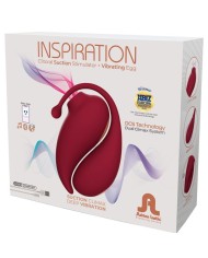 ADRIEN LASTIC INSPIRATION ONDAS ESTIMULADORAS CLITORIS HUEVO VIBRADOR ROJO APP GRATUITA