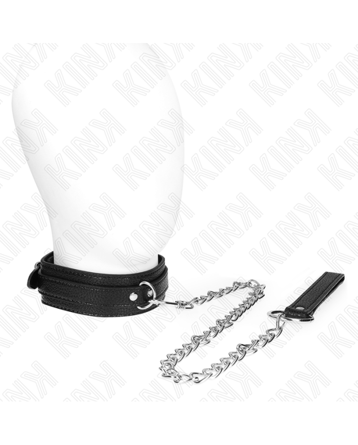 KINK COLLAR CON CORREA 65 CM PATRaN DE SERPIENTE