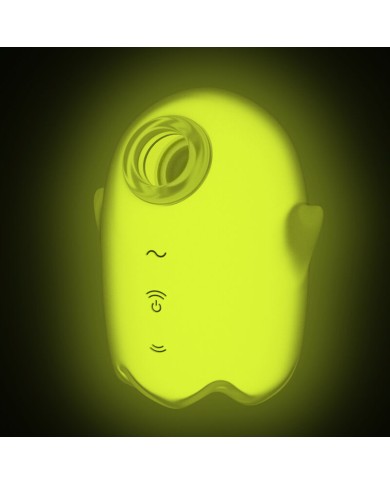SATISFYER GLOWING GHOST AIR PULSE VIBRADOR AMARILLO