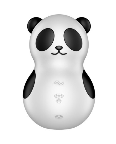 SATISFYER POCKET PANDA ESTIMULADOR VIBRADOR BLANCO Y NEGRO SATISFYER POCKET PANDA ESTIMULADOR VIBRADOR BLANCO Y NEGRO