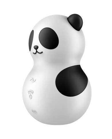SATISFYER POCKET PANDA ESTIMULADOR VIBRADOR BLANCO Y NEGRO SATISFYER POCKET PANDA ESTIMULADOR VIBRADOR BLANCO Y NEGRO