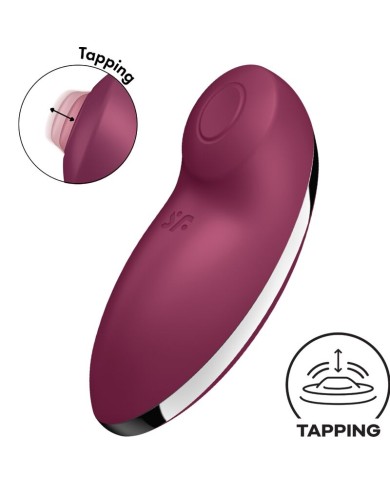 SATISFYER TAP CLIMAX 2 VIBRADOR ESTIMULADOR ROJO SATISFYER TAP CLIMAX 2 VIBRADOR ESTIMULADOR ROJO