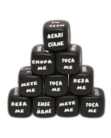 DIABLO PICANTE DADO DE ACCION NEGRO