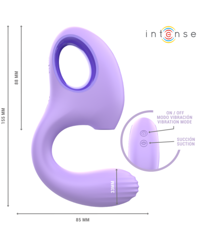 INTENSE BAXTER VIBRADOR ESTIMULADOR VIOLETA INTENSE BAXTER VIBRADOR ESTIMULADOR VIOLETA
