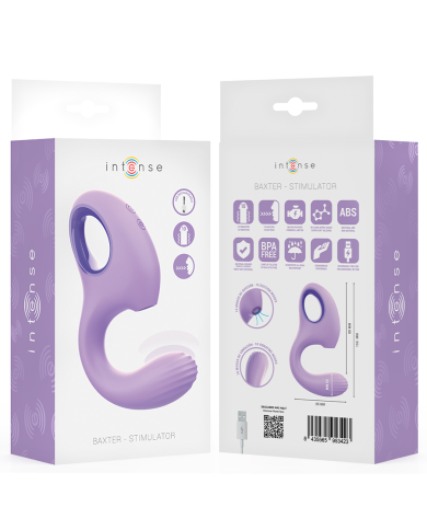 INTENSE BAXTER VIBRADOR ESTIMULADOR VIOLETA INTENSE BAXTER VIBRADOR ESTIMULADOR VIOLETA