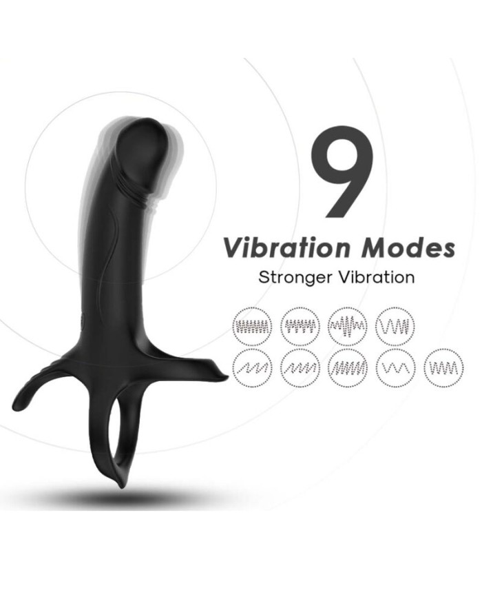 ARMONY DILDO CON ANILLO VIBRADOR CONTROL