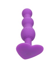 CALEXOTICS FIRST TIME PLUG ANAL CON TRIPLE CUENCAS 10 VIBRACIONES VIOLETA