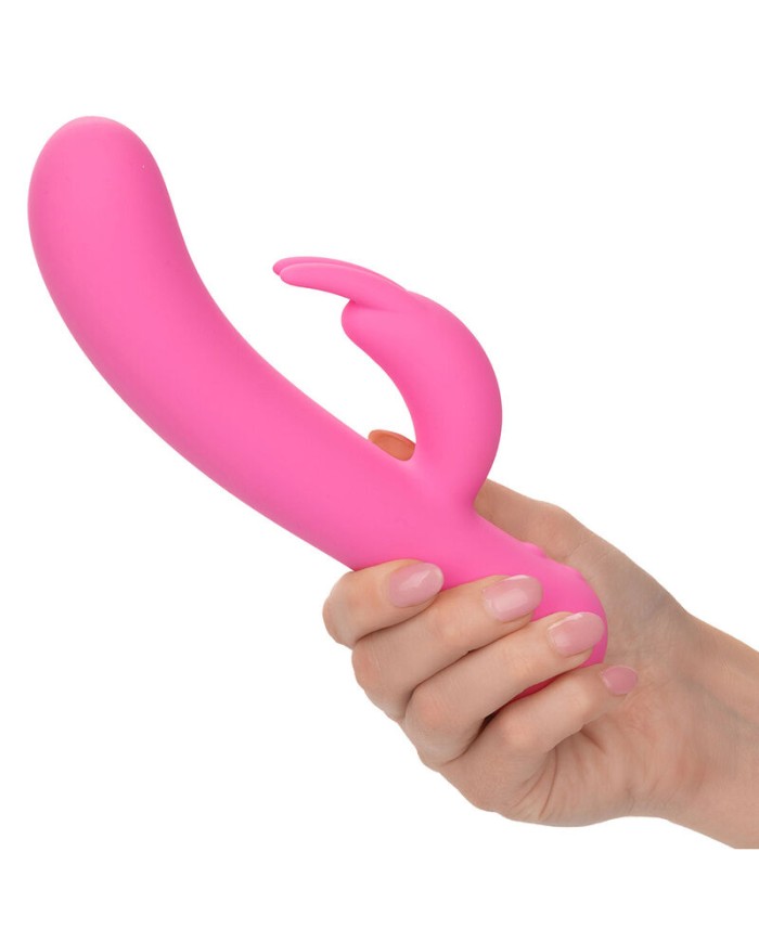 CALEXOTICS FIRST TIME VIBRADOR RABBIT RECARGABLE ROSA