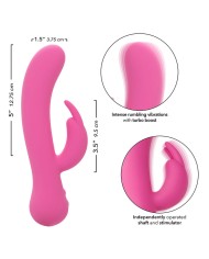 CALEXOTICS FIRST TIME VIBRADOR RABBIT RECARGABLE ROSA