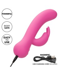 CALEXOTICS FIRST TIME VIBRADOR RABBIT RECARGABLE ROSA