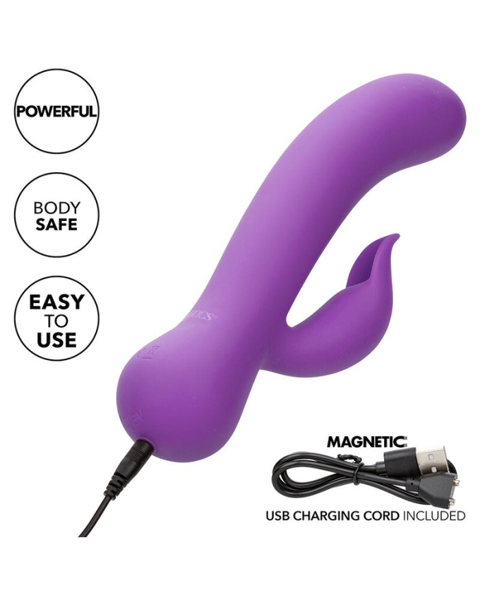 CALEXOTICS FIRST TIME VIBRADOR COMPLACIENTE RECARGABLE MORADO