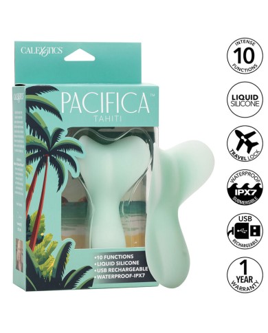 CALEXOTICS PACIFICA TAHITI ESTIMULADOR 10 FUNCIONES AQUA