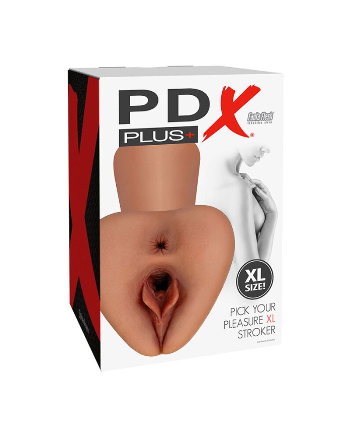 PDX PLUS PICK YOUR PLEASURE MASTURBADOR REALaSTICO XL MULATO