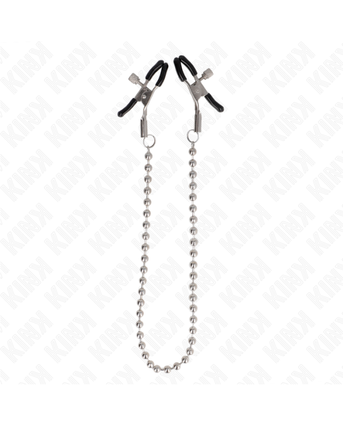 KINK PINZAS PARA PEZONES CON CADENA DE BOLAS 30 CM