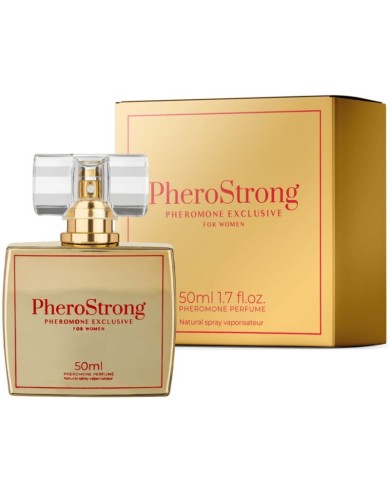 PHEROSTRONG PERFUME CON FEROMONAS EXCLUSIVE PARA MUJER 50 ML