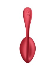 SATISFYER SHINY PETAL ESTIMULADOR PUNTO G CONTROL REMOTO ROJO APP GRATUITA