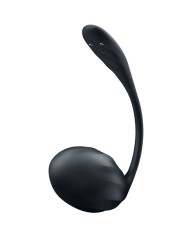 SATISFYER RIBBED PETAL ESTIMULADOR PUNTO G CONTROL REMOTO NEGRO APP GRATUITA