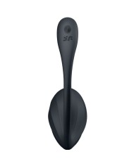 SATISFYER RIBBED PETAL ESTIMULADOR PUNTO G CONTROL REMOTO NEGRO APP GRATUITA