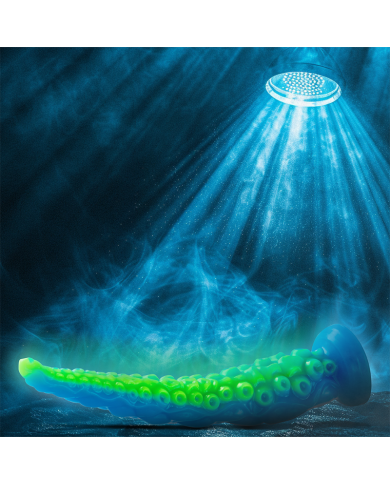EPIC SCYLLA DILDO TENTACULO FINO FLUORESCENTE TAMANO GRANDE EPIC SCYLLA DILDO TENTACULO FINO FLUORESCENTE TAMANO GRANDE