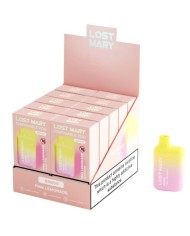 LOST MARY BM600 VAPER NICOTINA 2 DESECHABLE SABOR LIMONADA ROSA