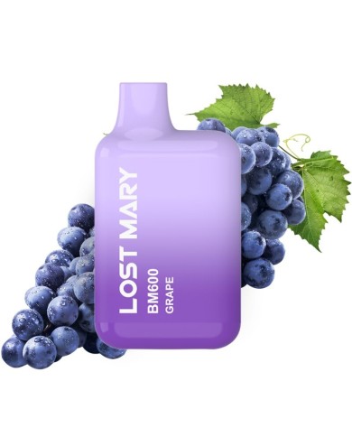 LOST MARY BM600 VAPER NICOTINA 2 DESECHABLE SABOR UVA