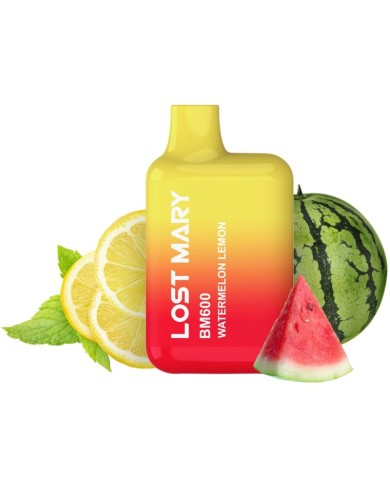 LOST MARY BM600 VAPER NICOTINA 2 DESECHABLE SABOR SANDIA LIMON