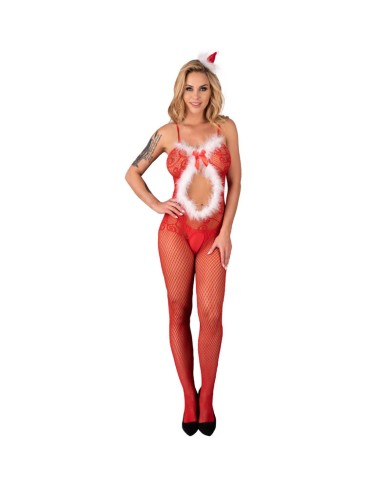 LIVCO CORSETTI FASHION MAGALI LC 17178 BODYSTOCKING CROTCHLESS NAVIDEaO TALLA aNICA