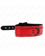 KINK COLLAR AJUSTABLE ROJO VINO 375 495 CM X 5 CM