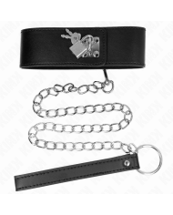 KINK COLLAR CON CORREA 65 CM ANCHO NEGRO AJUSTABLE 335 41 CM X 5 CM