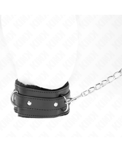 KINK COLLAR CON CORREA 65 CM CON RESTRICCIONES NEGRO AJUSTABLE 36 42 CM X 55 CM