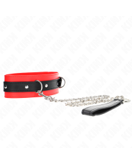 KINK COLLAR CON CORREA 65 CM ROJO 54 X 45 CM