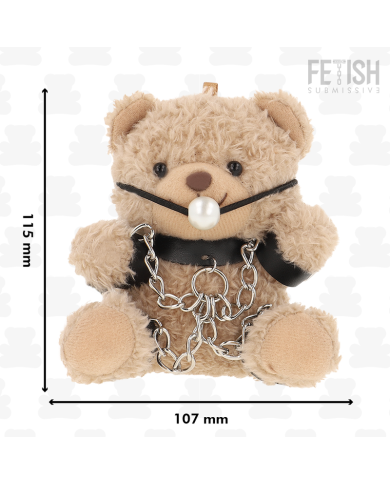 FETISH SUBMISSIVE FOZZIE OSITO PELUCHE BDSM MODELO 3