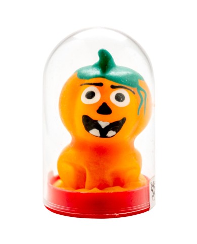 CONDOMERIE PRESERVATIVO DECORATIVO PINTADO A MANO CALABAZA