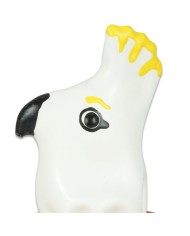 CONDOMERIE PRESERVATIVO DECORATIVO PINTADO A MANO LORO BLANCO