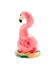 CONDOMERIE PRESERVATIVO DECORATIVO PINTADO A MANO FLAMENCO ROSA