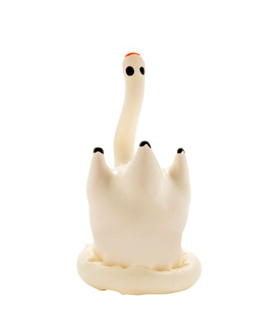 CONDOMERIE PRESERVATIVO DECORATIVO PINTADO A MANO CISNE